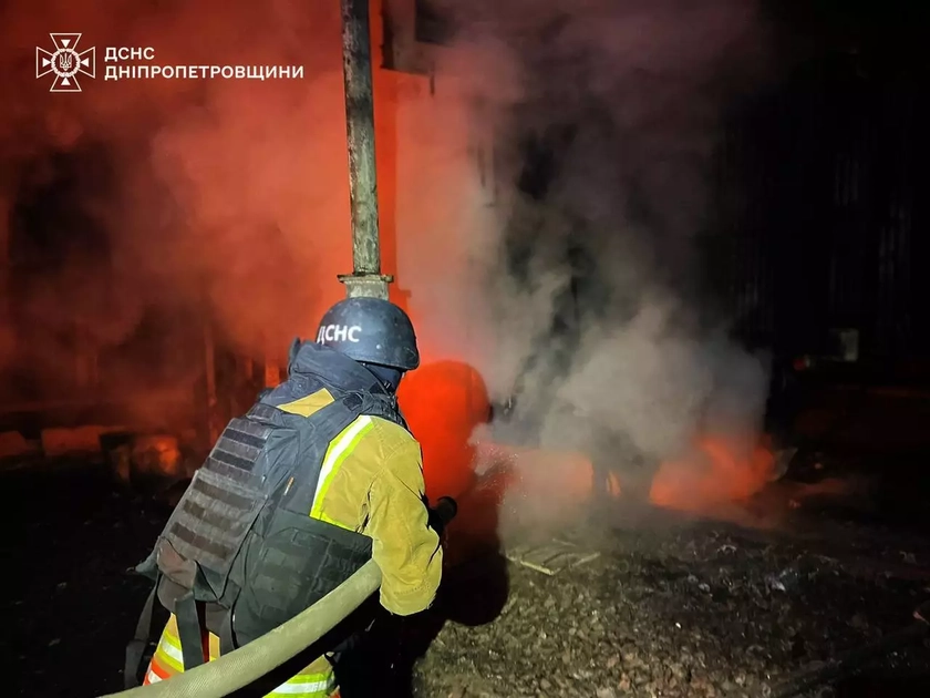 Russian Attacks Across Dnipropetrovsk Wound Civilians, Damage Infrastructure