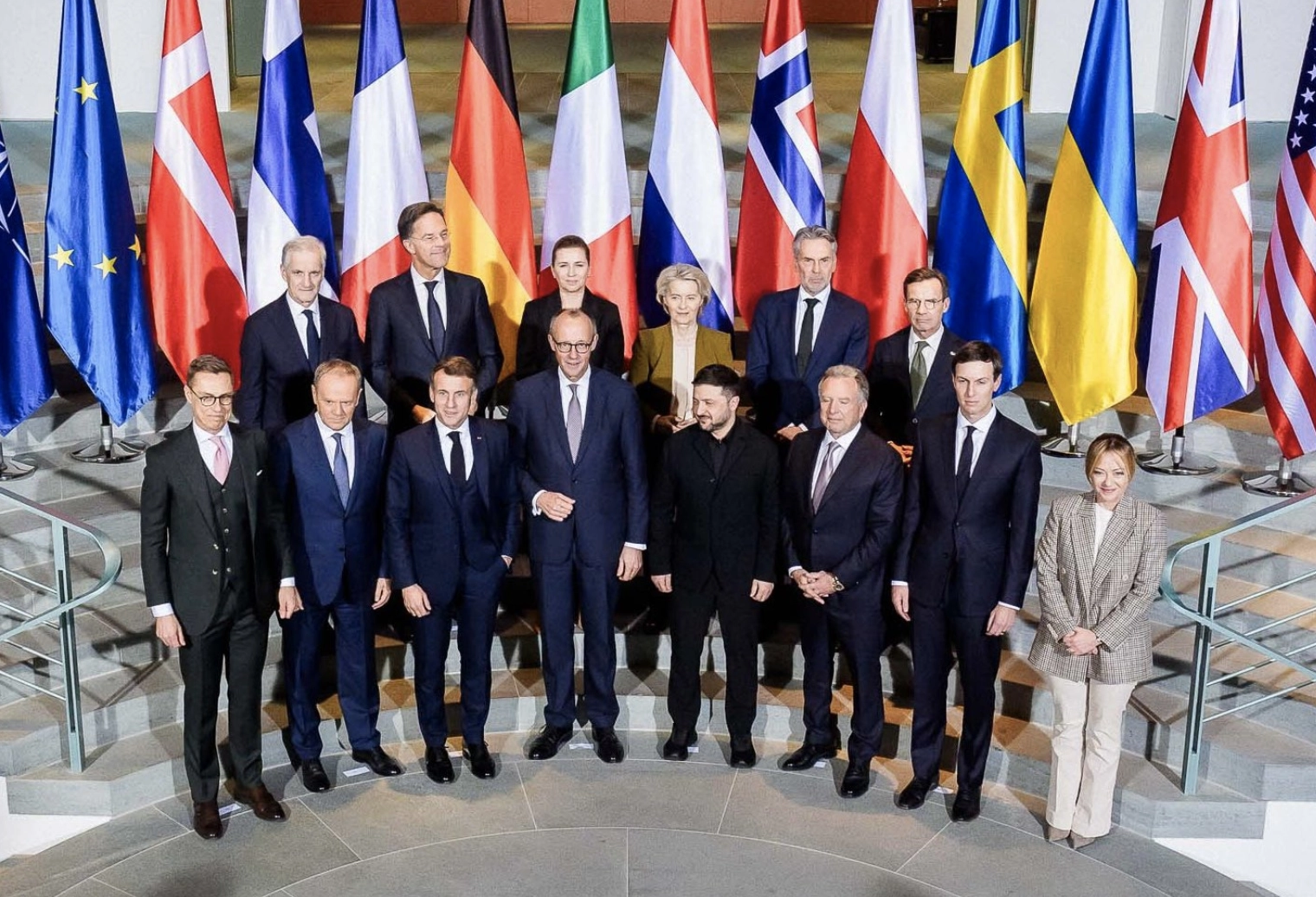 Leaders Ukrain peace plan