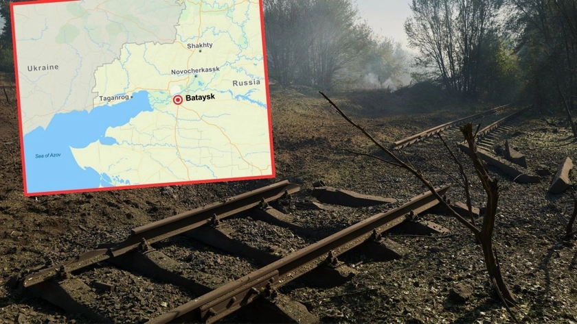 Ukrainian Partisans Claim Attack on Strategic Russian Railway Hub
