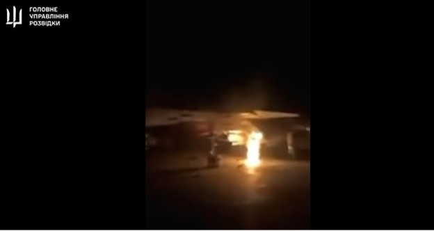 Ukraine’s Military Intel Operation Damaged Two ‘Flanker’ Warplanes at Russian Airfield