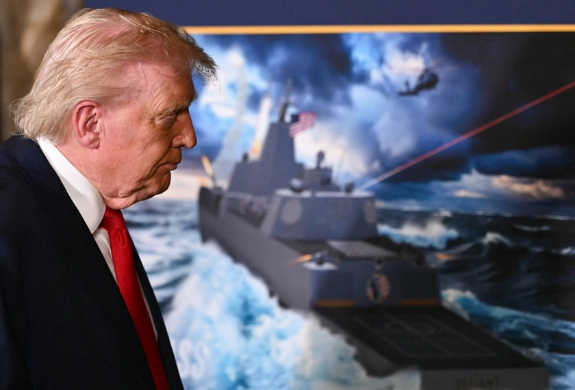 Трамп презентував проєкт гігантських лінкорів власного імені