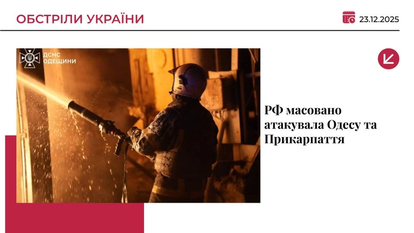 Росія масовано вдарила по портовій та енергетичній інфраструктурі
