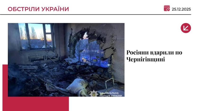 РФ атакувала енергетичну і цивільну інфраструктуру Чернігівщини: є загиблі