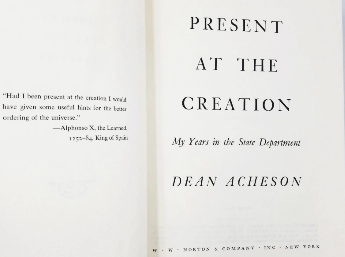 Defending the Creation