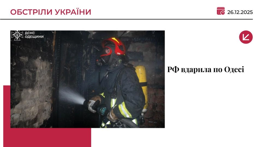 Російські “Шахеди” вдарили по об’єкту інфраструктури в Одесі