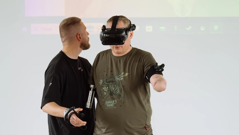 Український медичний стартап застосовує VR-систему для лікування фантомного болю
