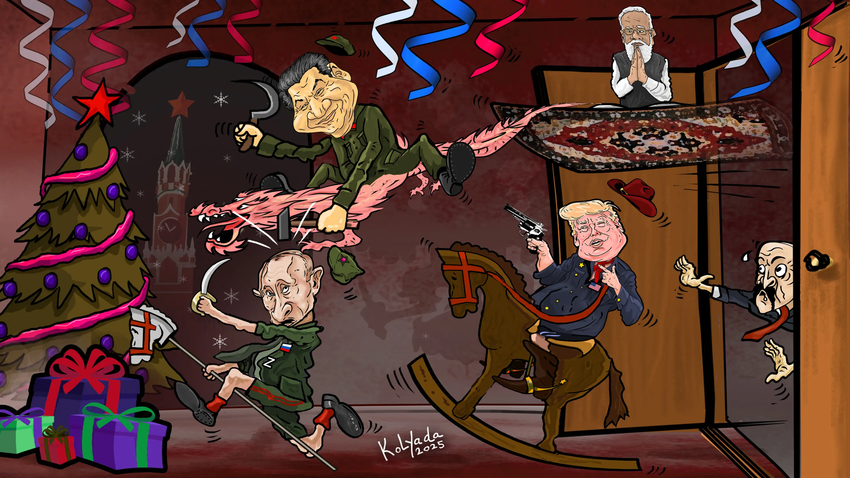 CARTOON: New Year in the Kremlin