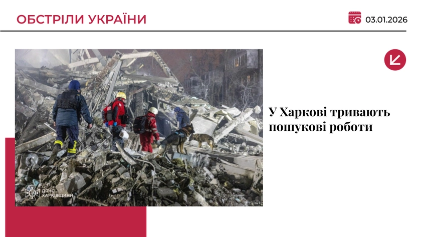 У Харкові під завалами будинку знайшли тіла жінки та дитини