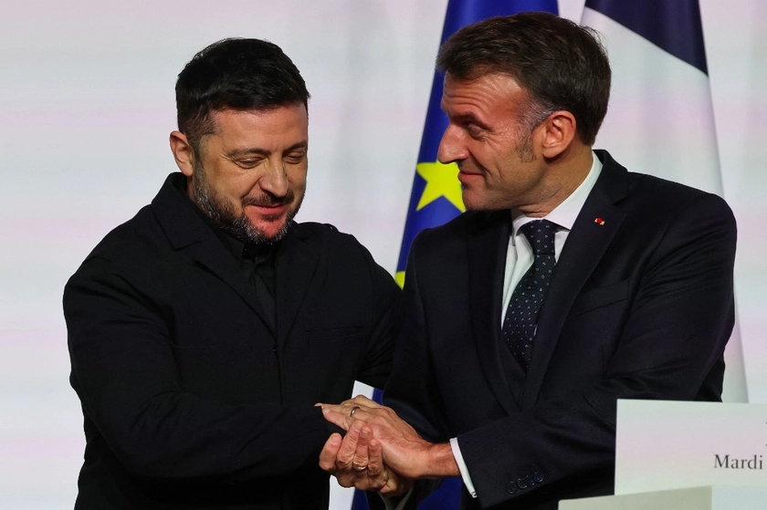 Зеленський і Макрон проведуть зустріч у Парижі 13 березня