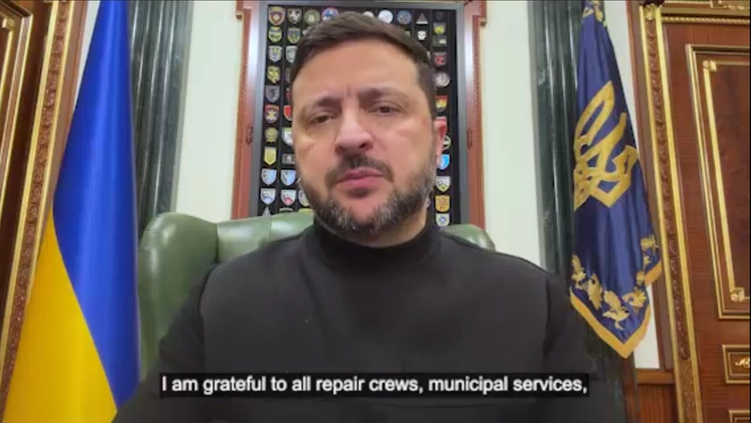 Zelensky Warns ‘Massive Russian Attack’ Imminent After Day of Strikes on Civilian Infrastructure