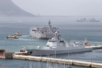Russia Joins Chinese, Iranian Warships for Drills Off South Africa