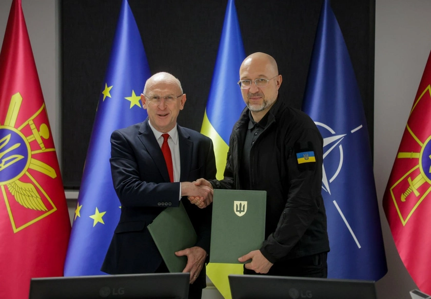 Денис Шмигаль і Джон Гілі підписали план розвитку 100-річного партнерства