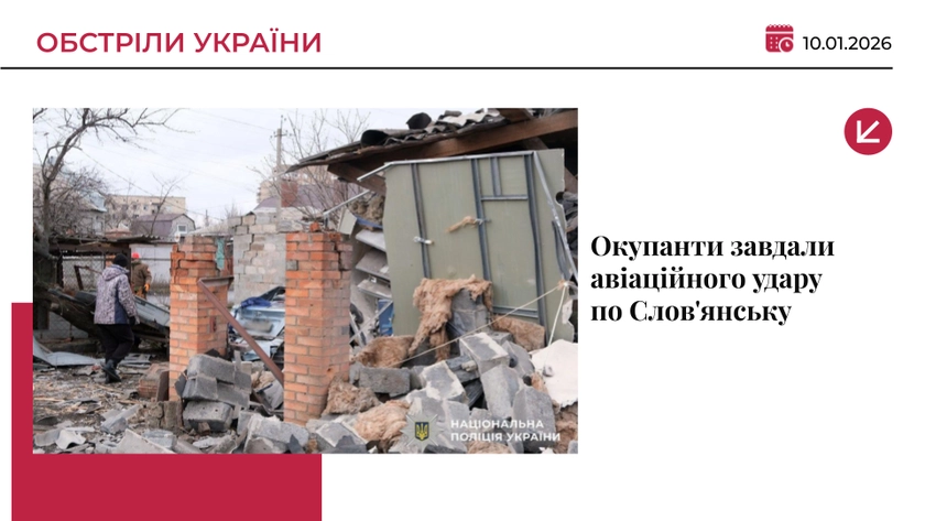 Окупанти вдарили по Слов’янську: є поранені