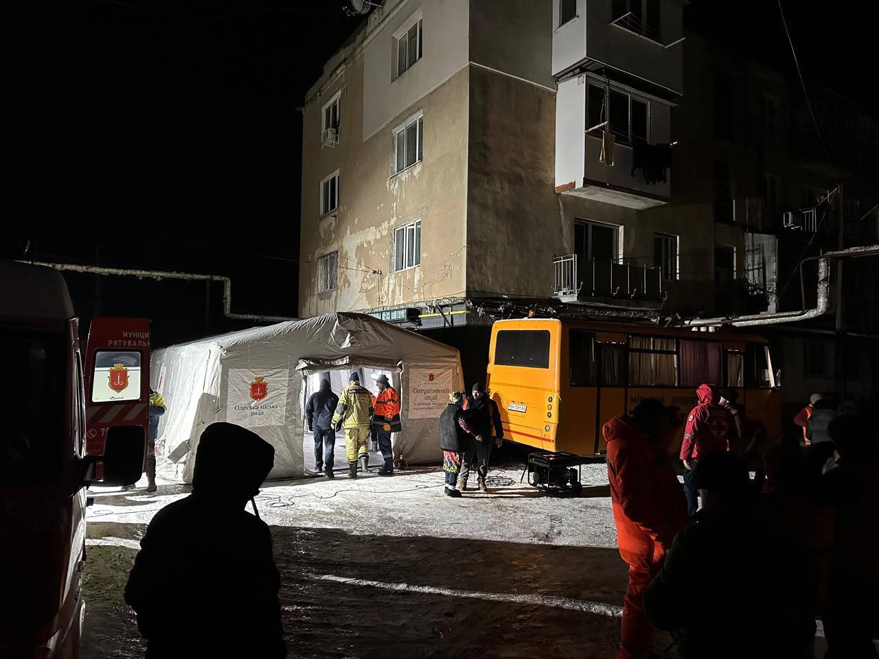 Russian Strikes Hit Odesa and Kyiv Amid Freezing Temperatures