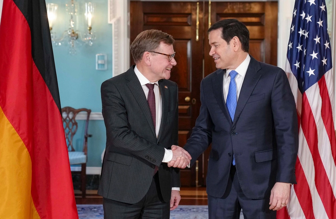 German PM Johann Wadephul with Rubio