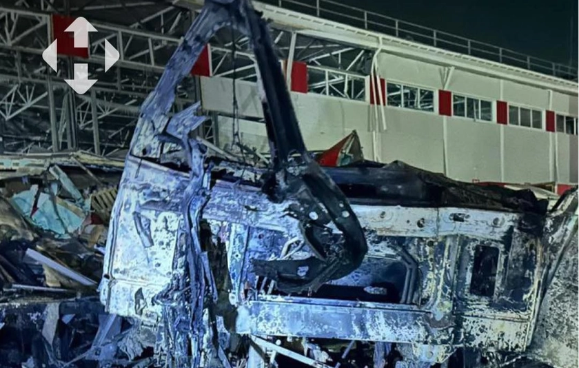 Russian Strike Destroys Nova Poshta Innovation Terminal in Kharkiv, Kills 4 Workers
