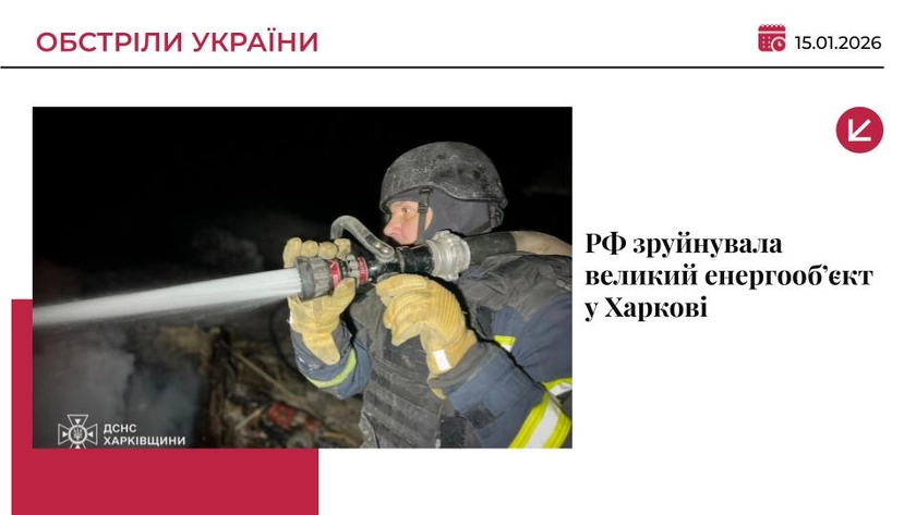 Росія знищила великий енергооб’єкт у Харкові