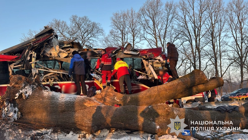 Автобус Київ-Відень потрапив в ДТП на Львівщині: є травмовані