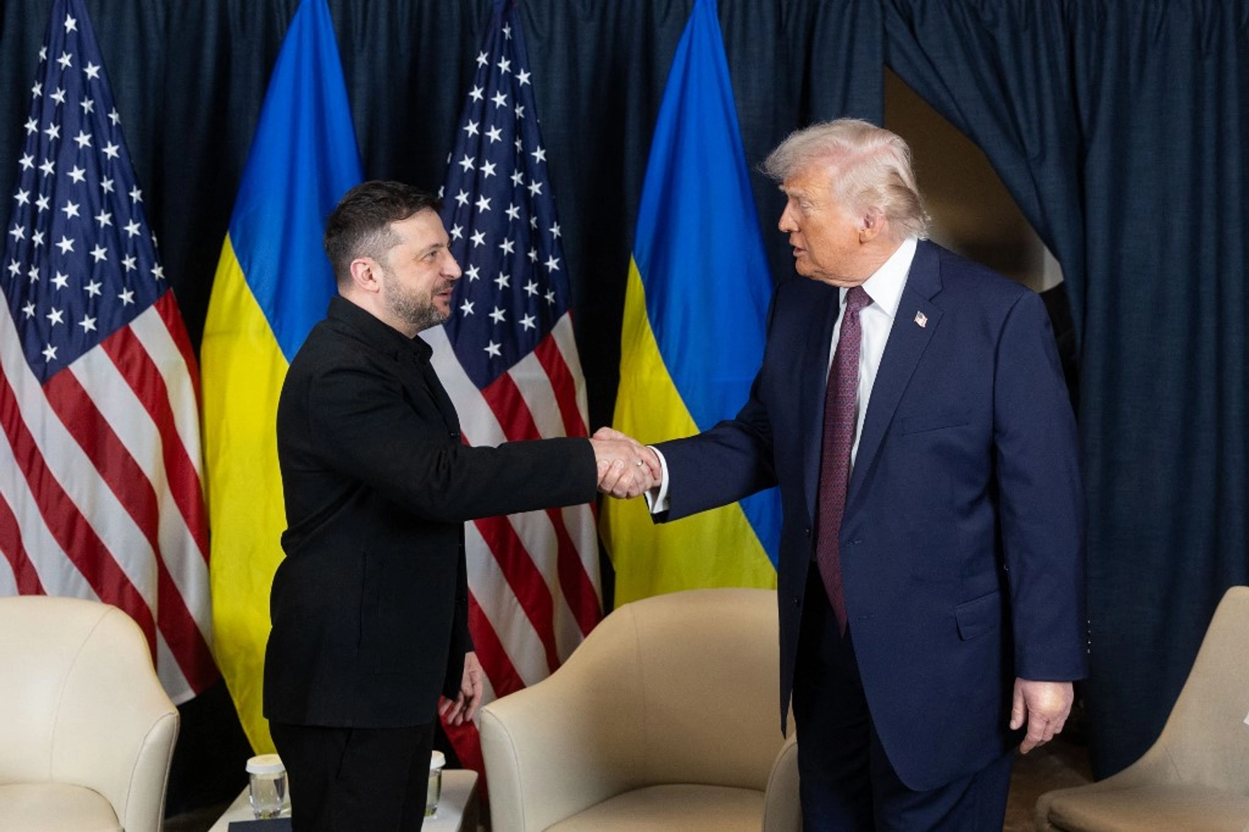 Zelensky and Trump