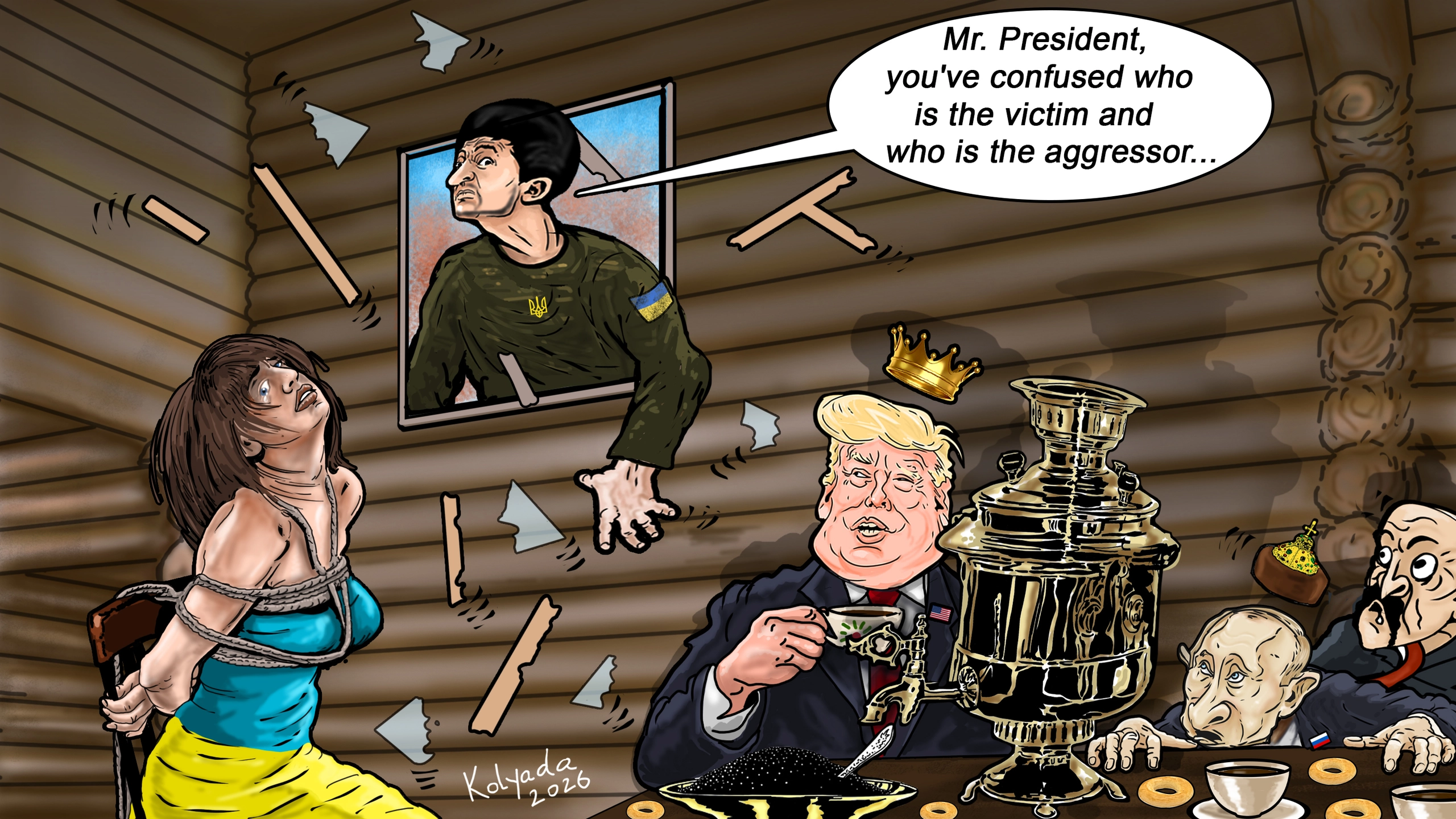 CARTOON: No To The International Boor’s Board of Criminals and Hangers-On!
