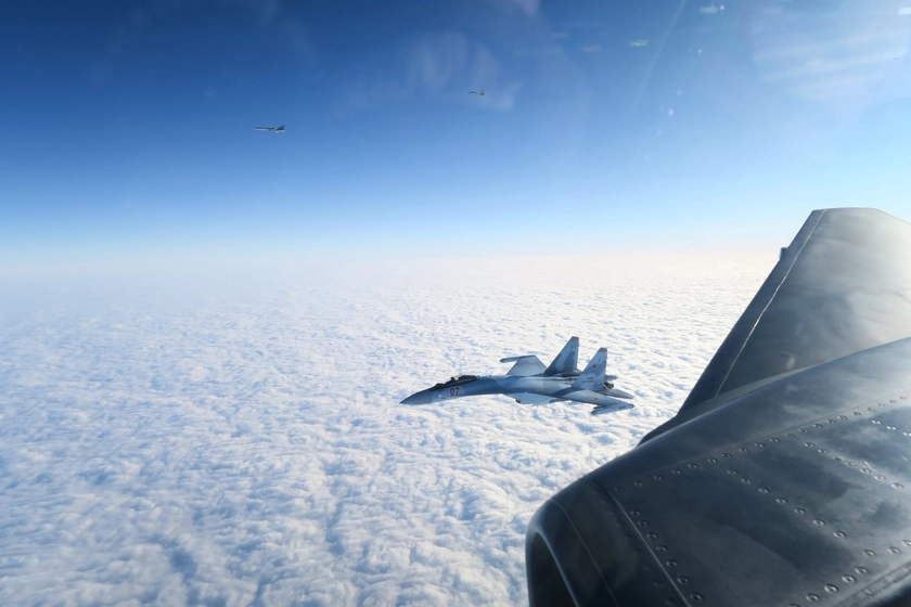 Шведські винищувачі перехопили російські літаки над Балтійським морем