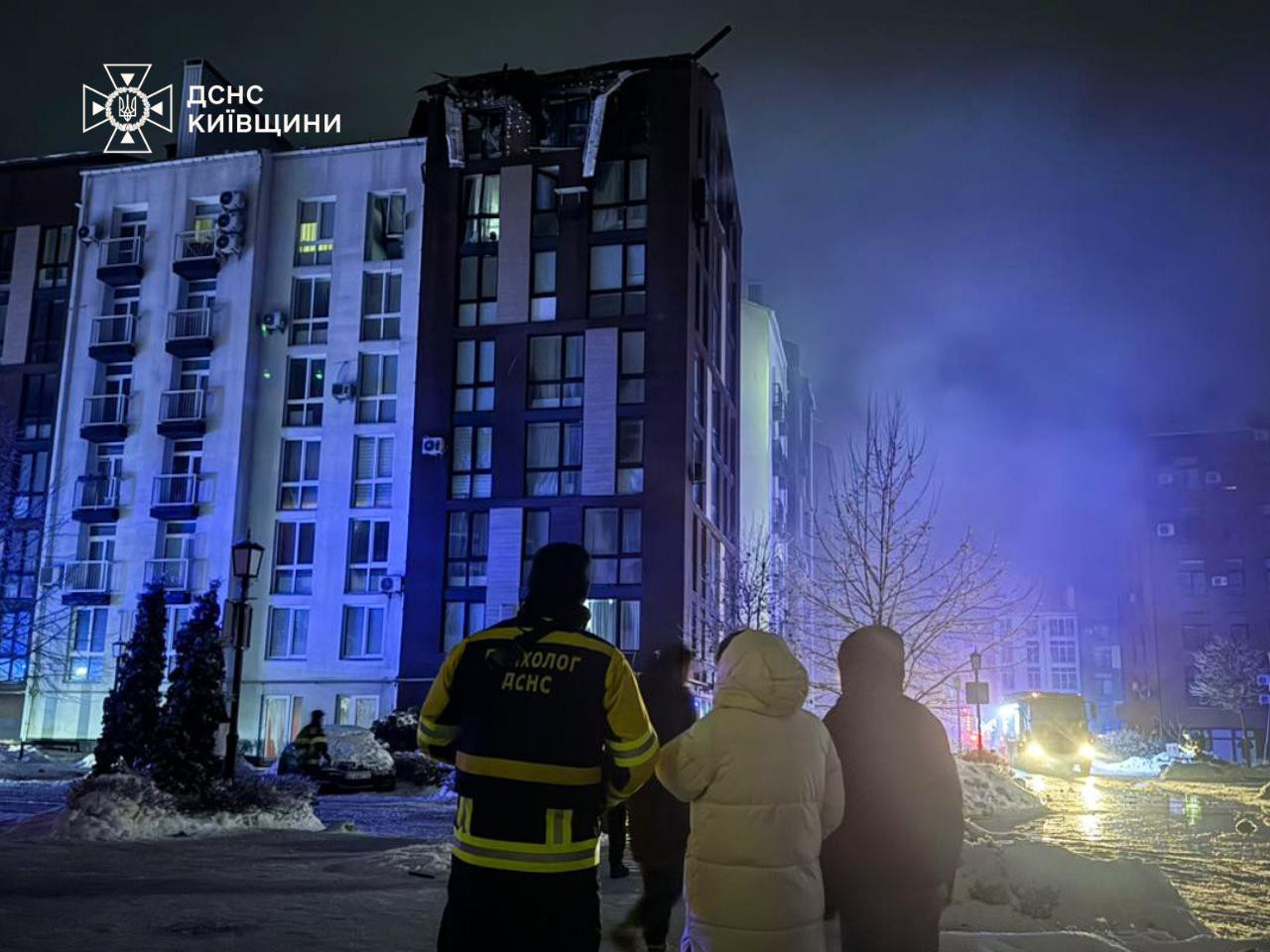 2 Killed as Russian Drones Strike Homes Near Kyiv, Damage Odesa Monastery