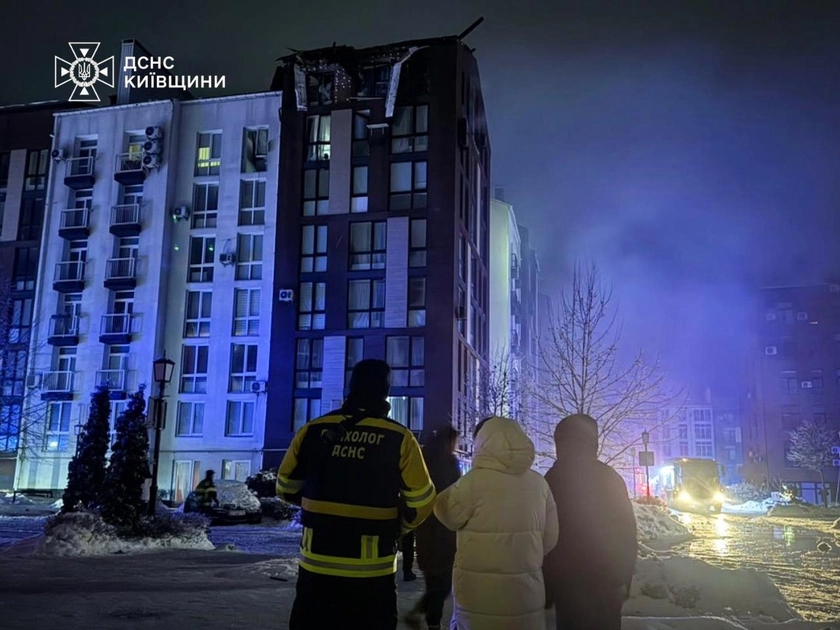 2 Killed as Russian Drones Strike Homes Near Kyiv, Damage Odesa Monastery