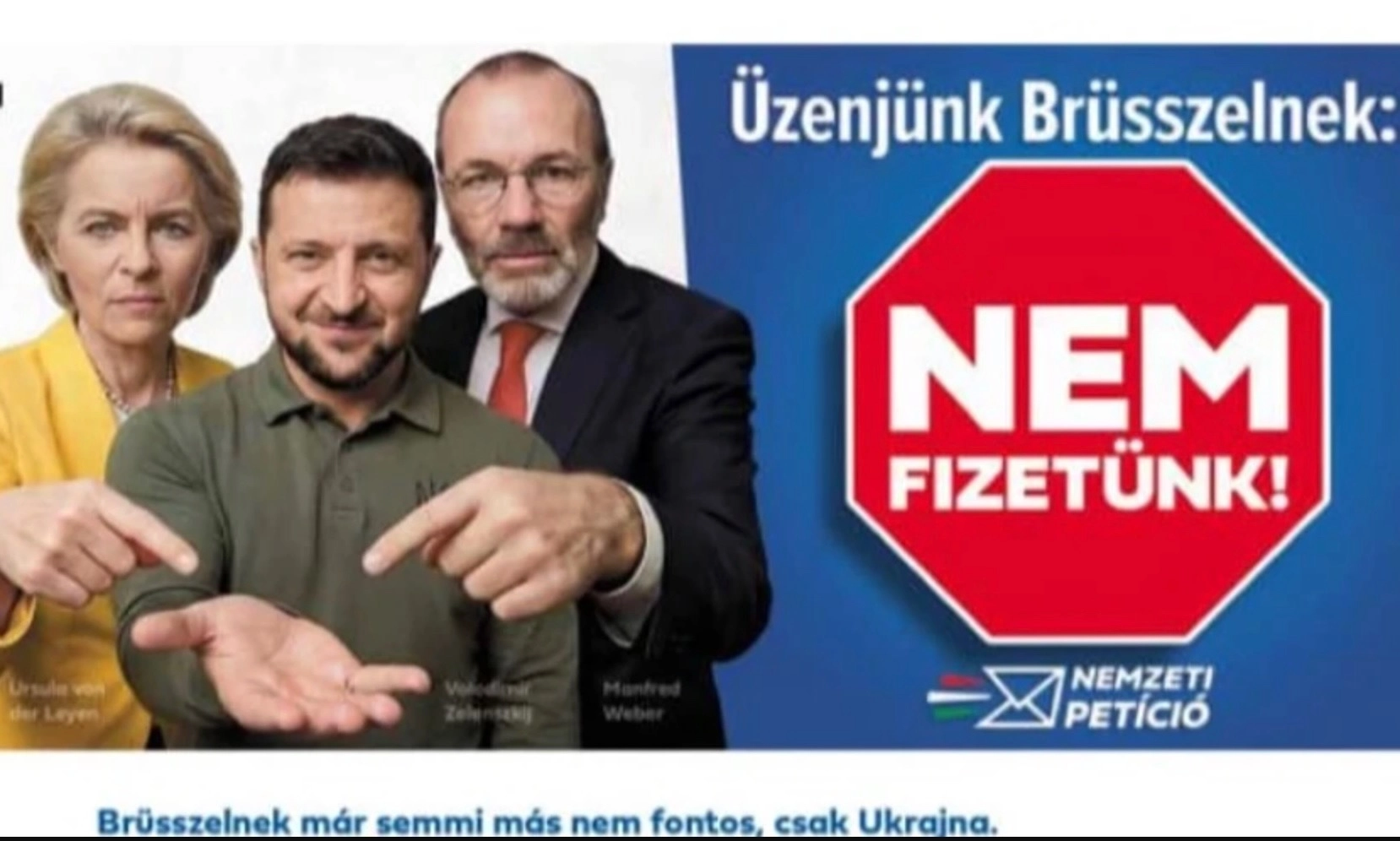 ‘We Say No!’ – Budapest Launches Petition to End Hungarian Aid to Ukraine