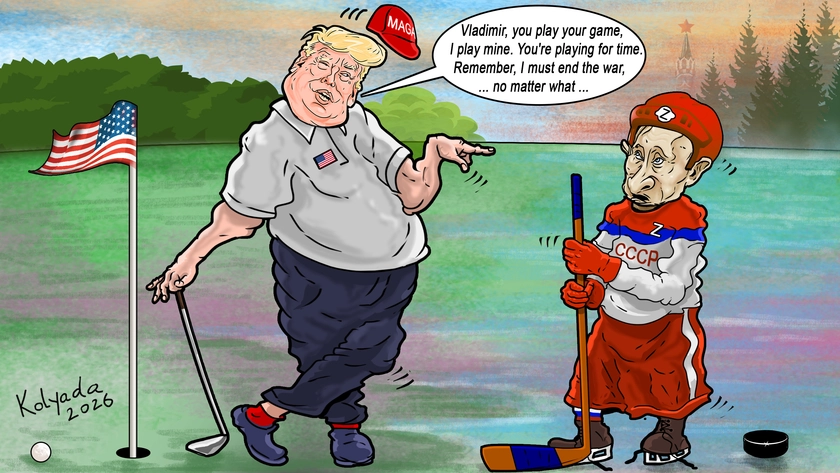 CARTOON: Imagining Two Game-Players Talking Realpolitik