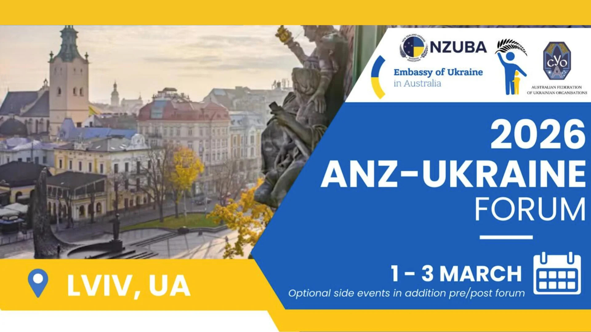 Aussie-Kiwi-Ukraine Connection Prepares for Forum