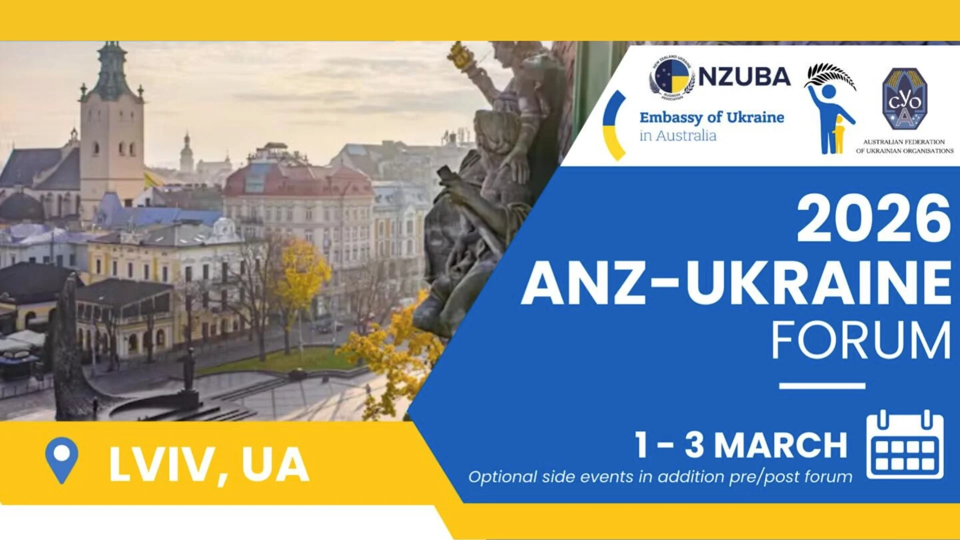 Aussie-Kiwi-Ukraine Connection Prepares for Forum
