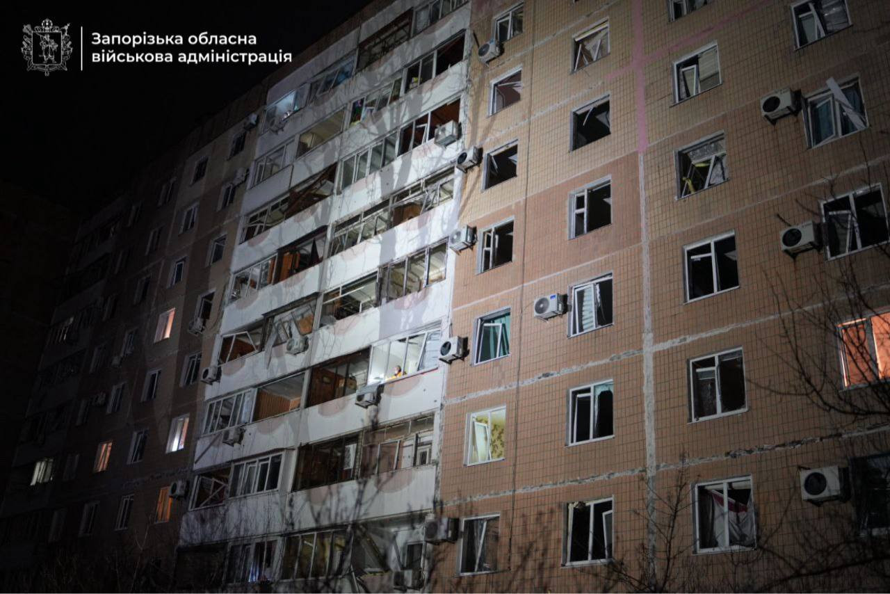 Russia Pounds Zaporizhzhia, but Energy Facilities Appear Spared Under Truce