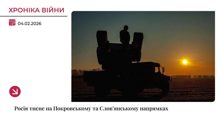 Хроніка війни: РФ тисне на Покровському та Словʼянському напрямках