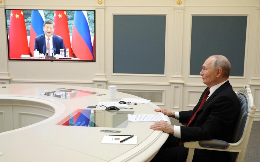 Сі Цзіньпін та Путін провели відеопереговори на тлі поглиблення стратегічного союзу