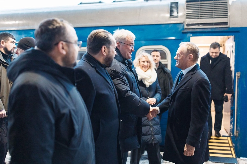 Премʼєр Польщі Туск прибув з візитом до Києва