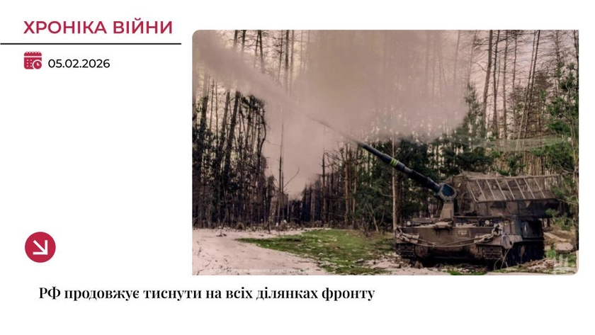 Хроніка війни: Армія РФ продовжує тиснути на всіх ділянках фронту