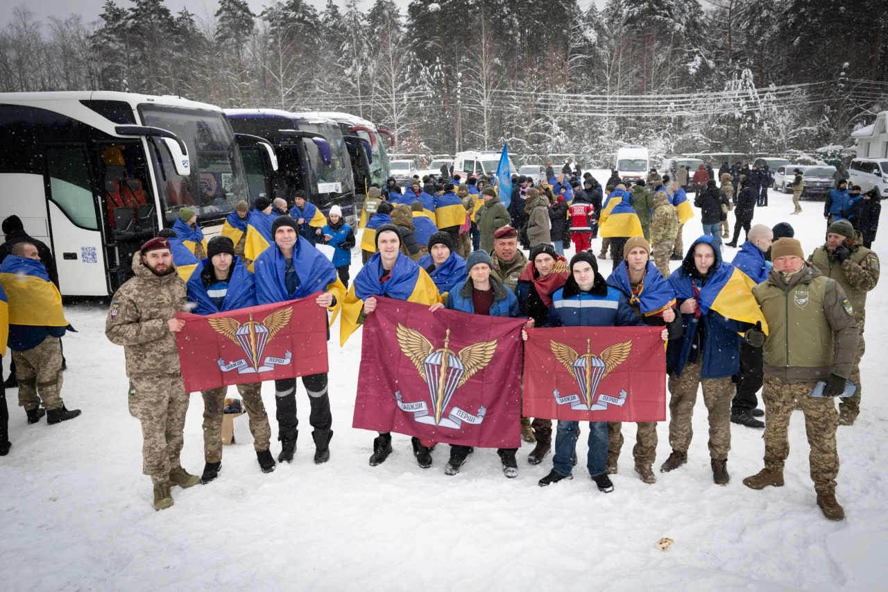 Ukraine prisoners exchanged