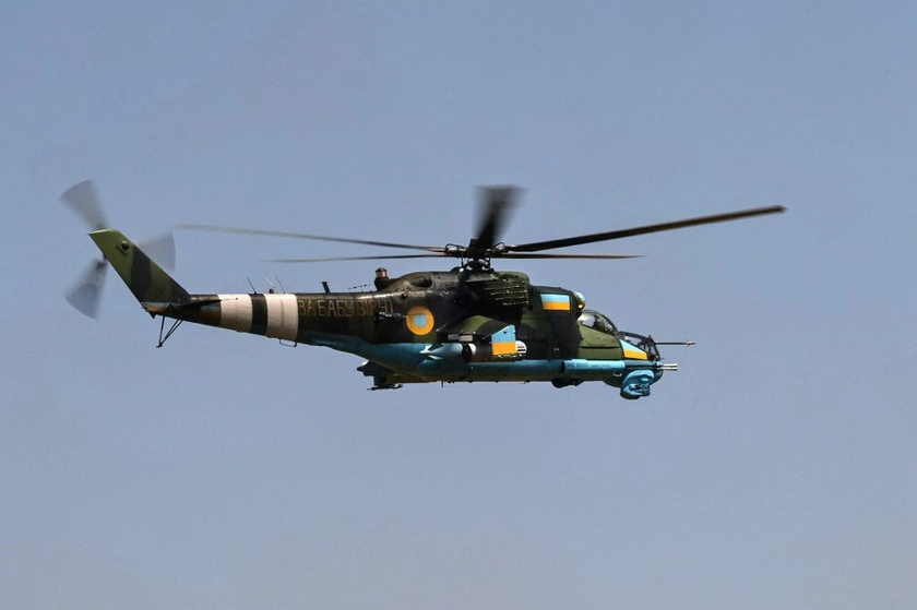 Ukraine Loses Mi-24 Helicopter Crew During Combat Mission
