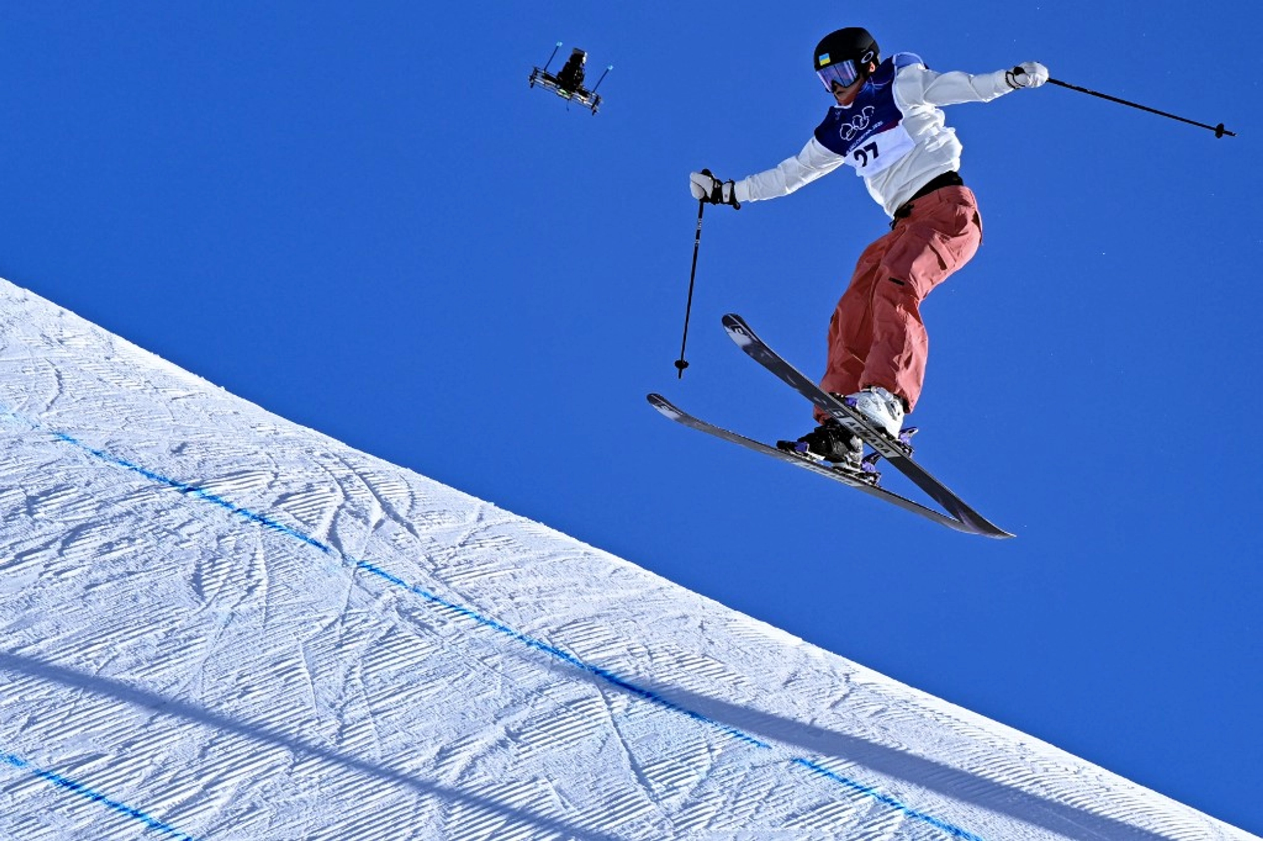 Ukrainian Freestyle Skier Qualifies for Olympic Medal Round and Gets Engaged on Valentine’s Day