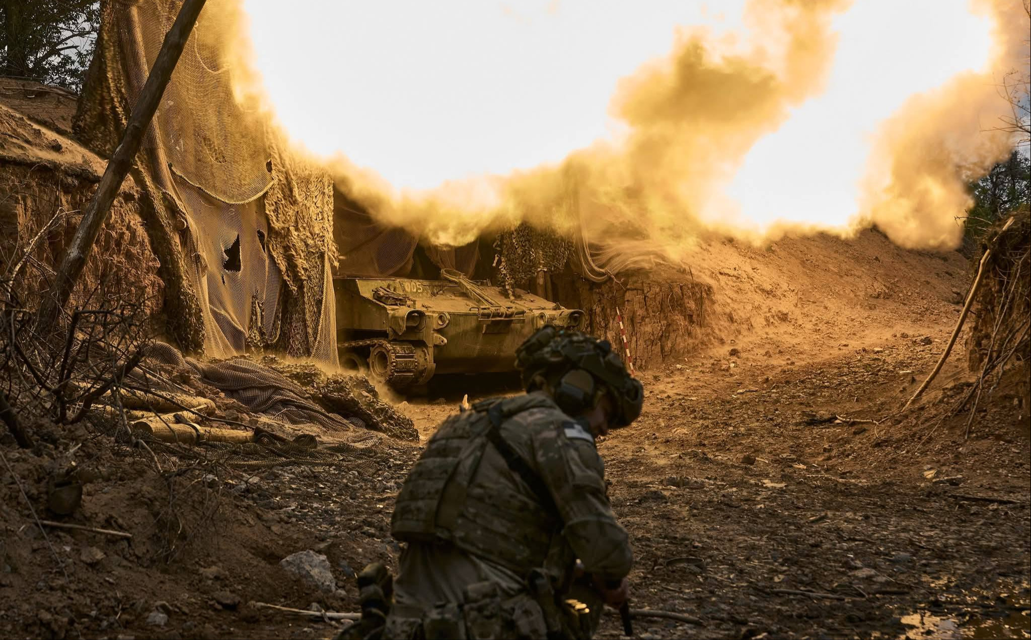 Ukrainian Forces Strike Russian Troop Concentrations and Drone Command Post