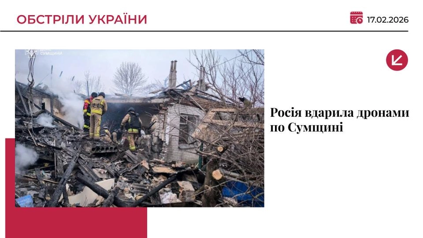 Росіяни атакували дронами Сумщину: є загибла та постраждалі
