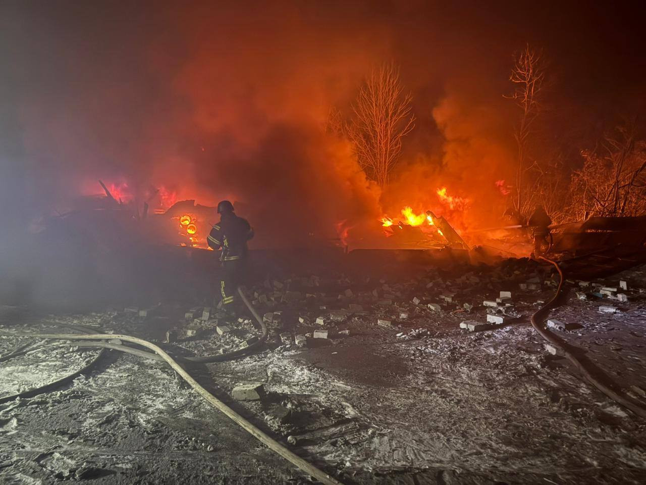 Russia Launches 37 Drones Overnight, Hits Critical Infrastructure in Kharkiv Region