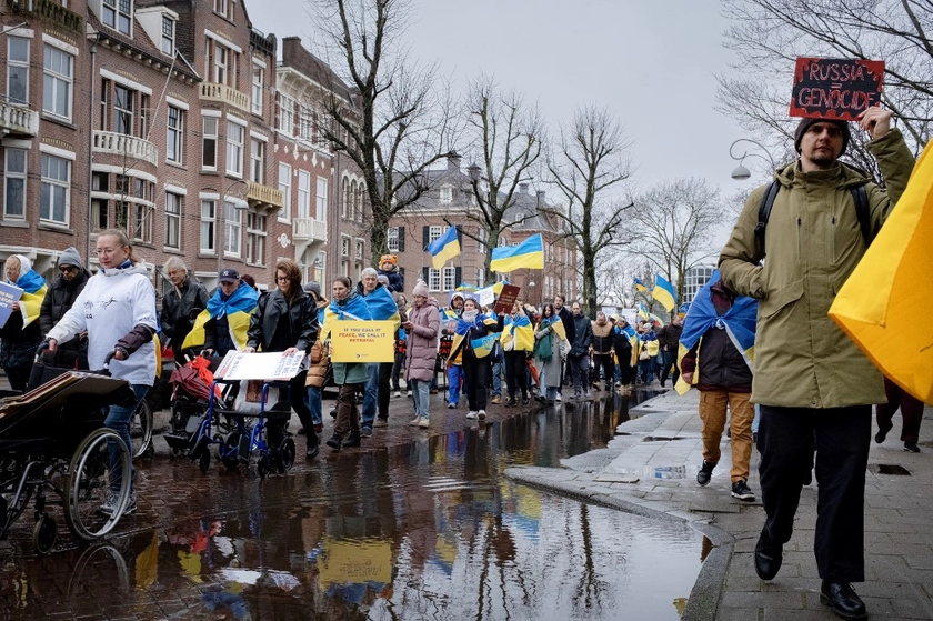 Rallies Across Europe, US Mark 4th Anniversary of Russia’s Invasion