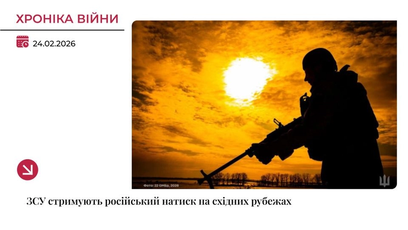 Хроніка війни: майже 6000 дронів-камікадзе за добу та 100 боєзіткнень на фронті