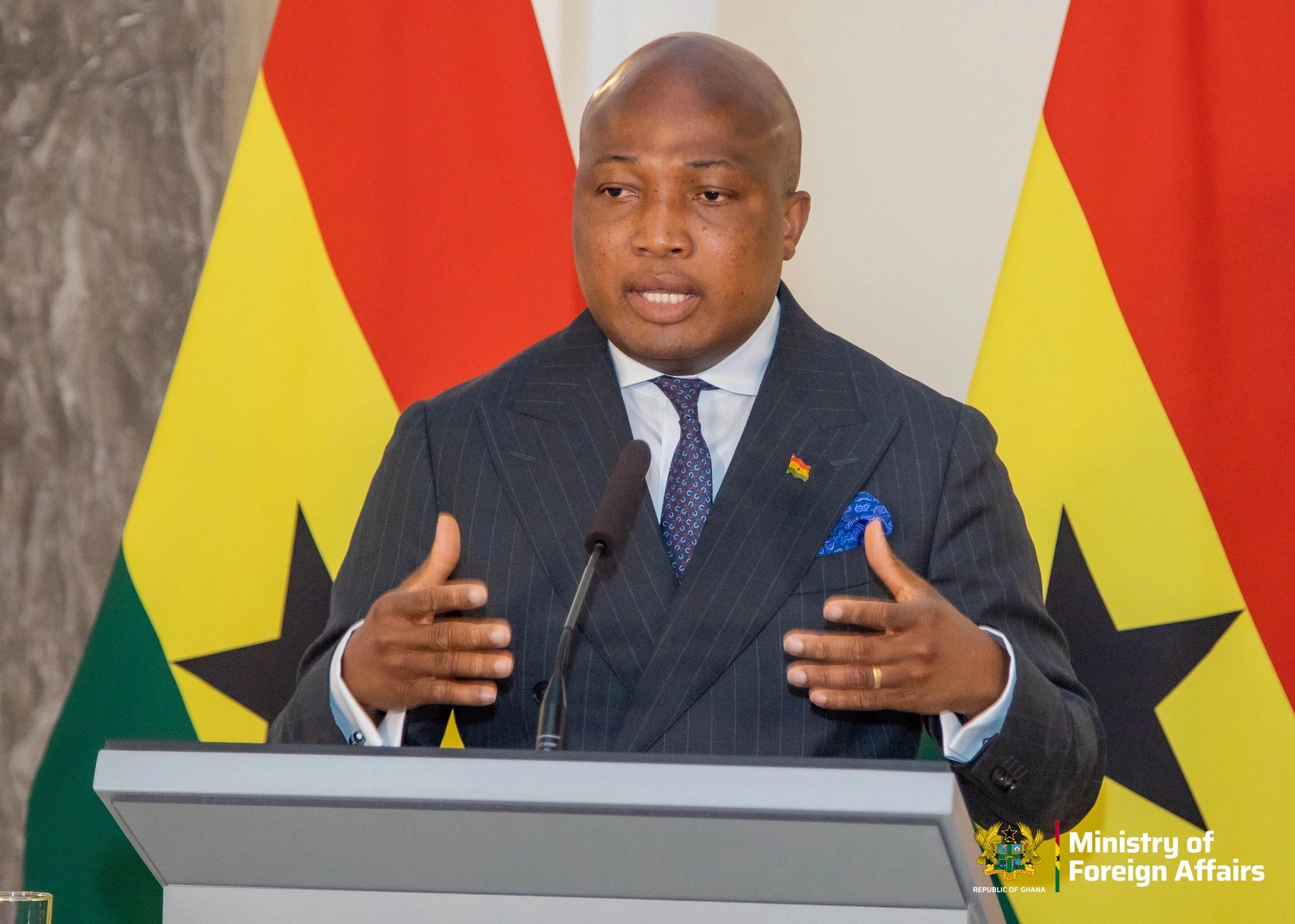 Ghana FM in Kyiv Urges Ukraine to Release 2 Ghanaian POWs