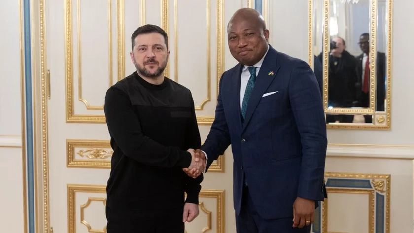 Гана просила Зеленського звільнити своїх громадян із полону в Україні