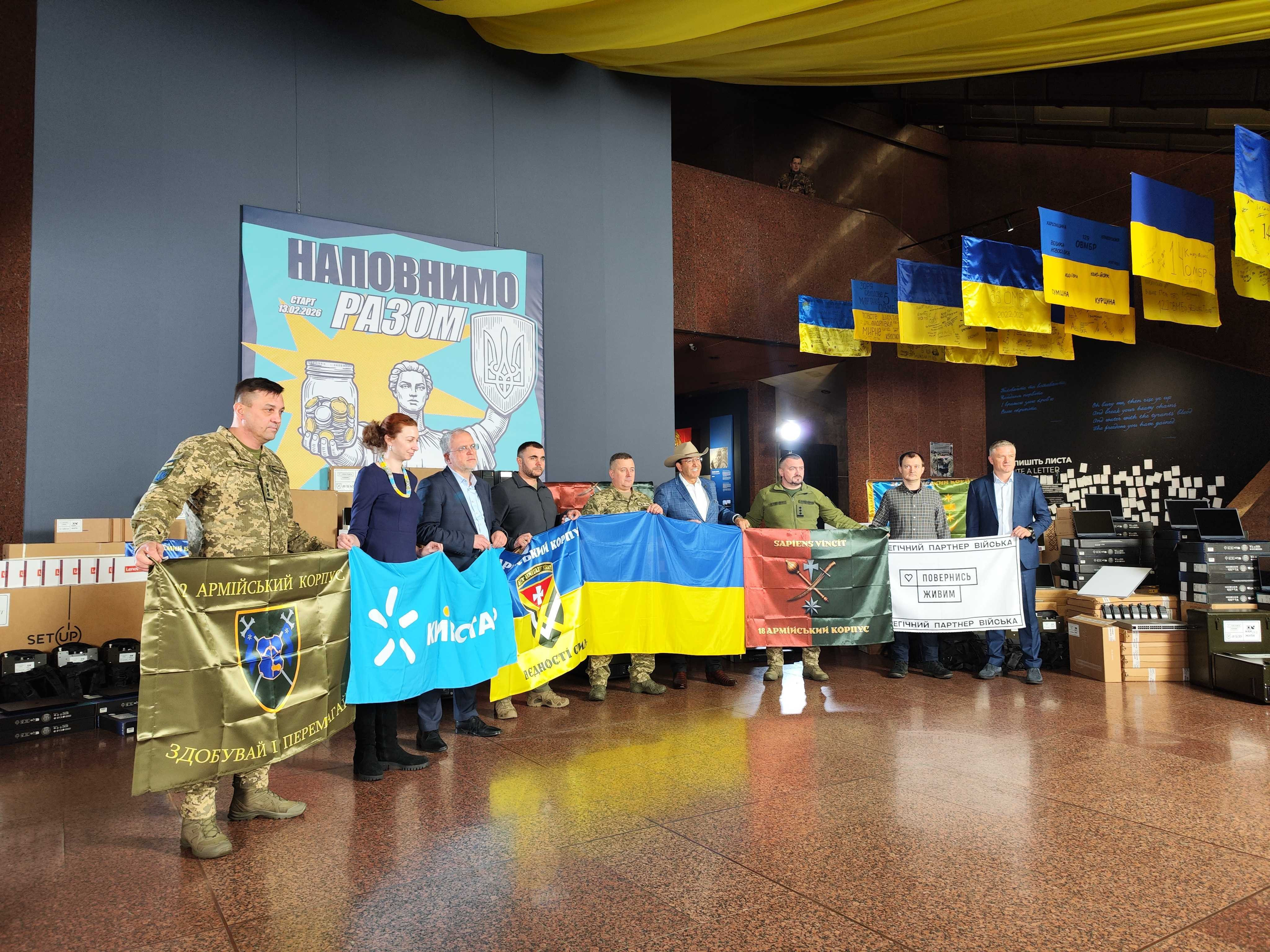 Mission 077: Kyivstar, Come Back Alive Foundation Deliver Critical Equipment to Ukrainian Corps in North