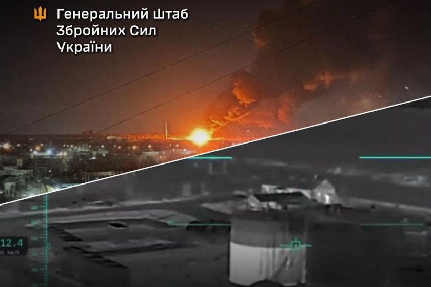 Сили оборони вразили нафтобазу в Луганську та склади ПММ на ТОТ