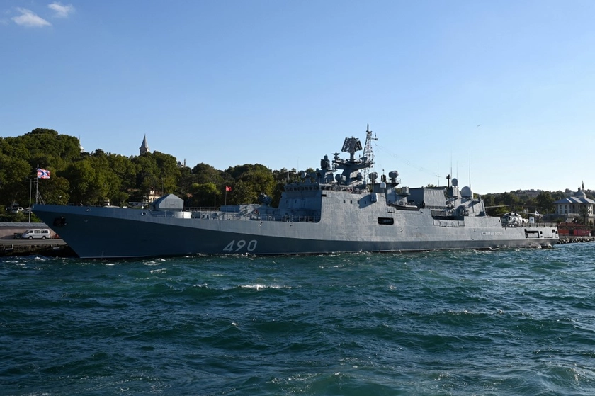 Russian Frigate 'Admiral Essen' Out of Action, Can’t Fire Kalibrs, Sources Say