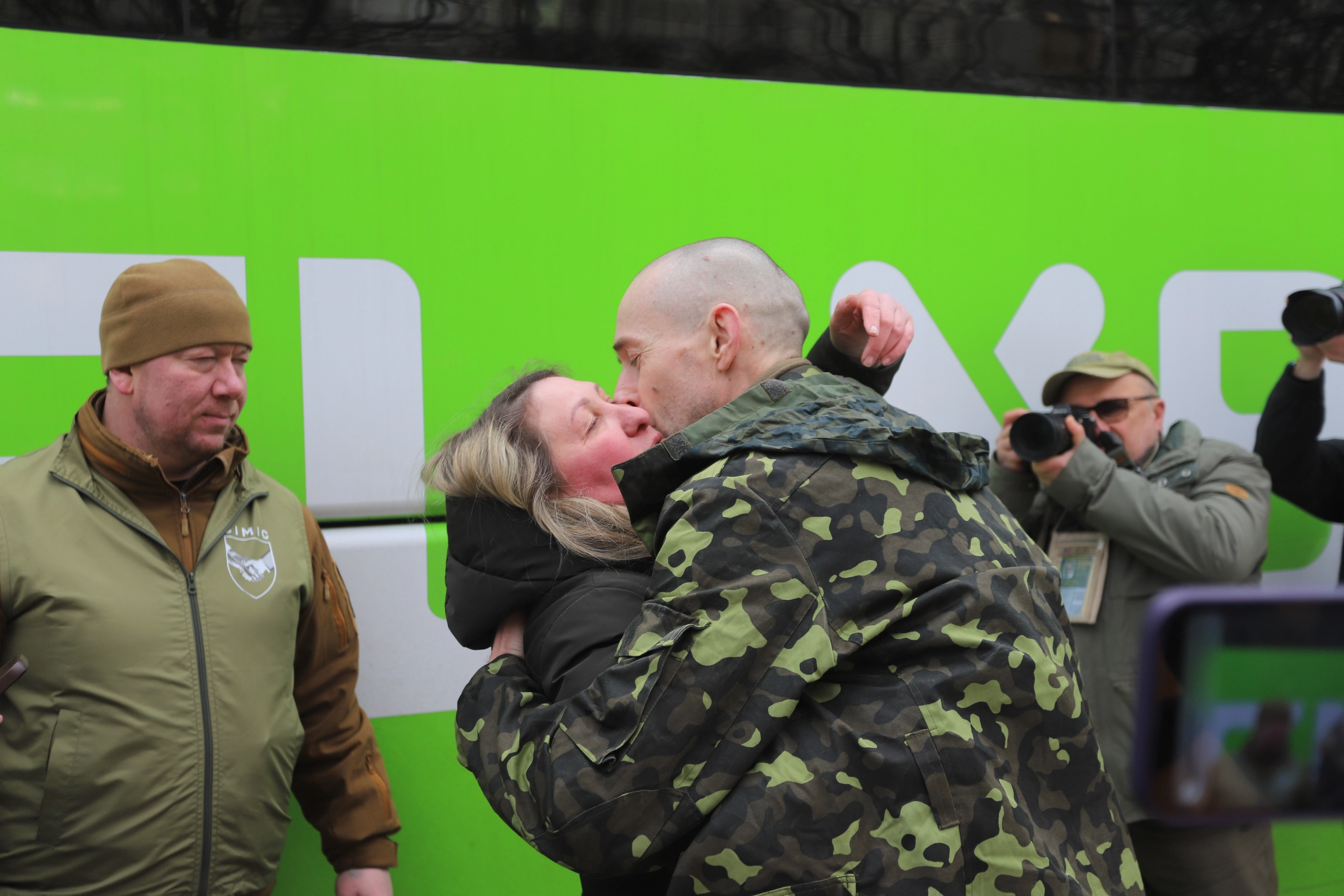 ‘He Said He Would Return From Anywhere. And He Kept His Word’: POW Exchange in Kyiv